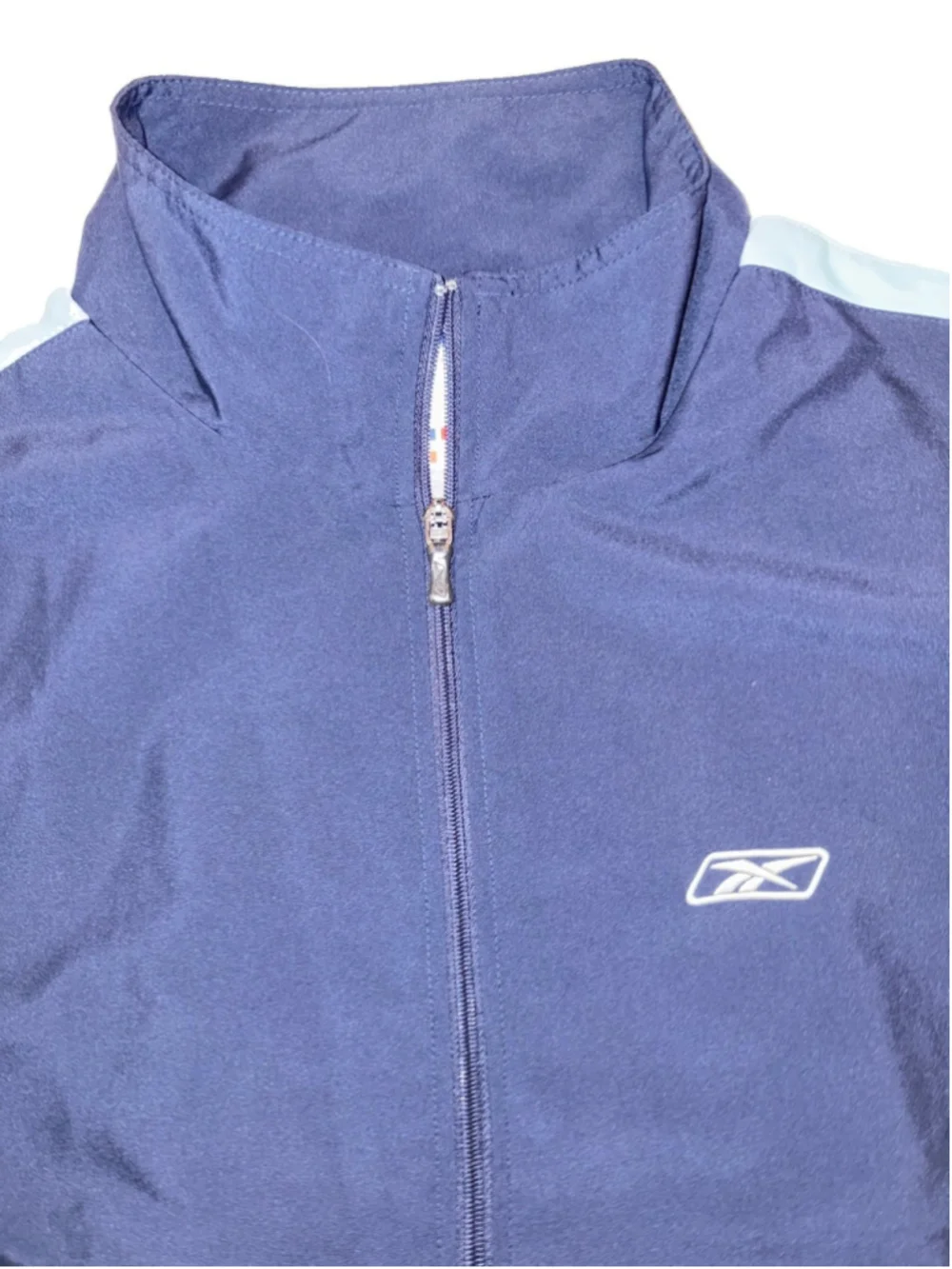 Reebok Men’s XL 2-Piece Lined Track Suit Navy Blue Full Zip Jacket & Pants